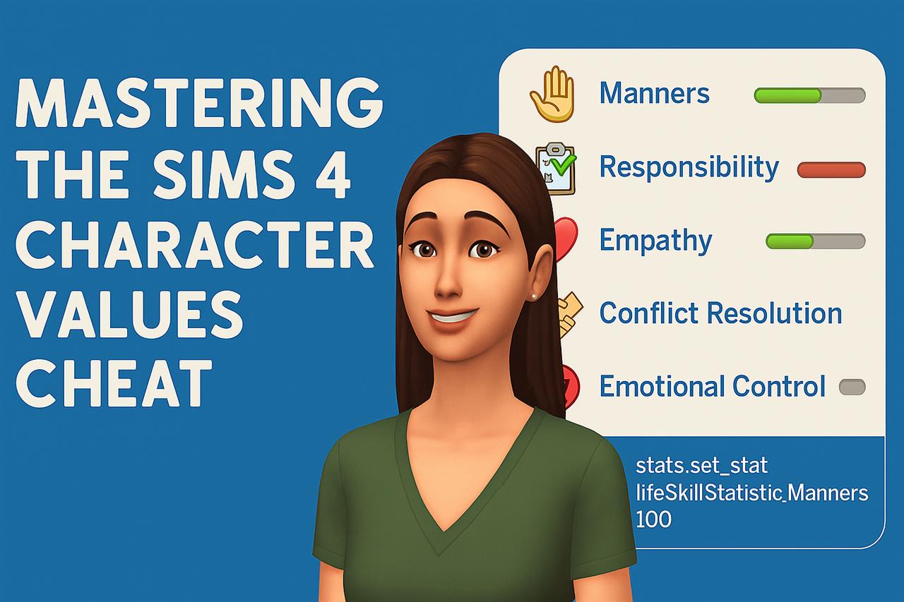 Mastering the sims 4 character values cheat